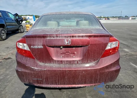 2012 Honda Civic Lx from USA, damaged, VIN 2HGFB2F53CH609300